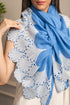 Wings of Joy | Embroidered Wool Silk Stole